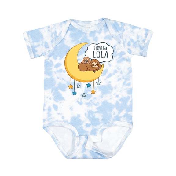Inktastic I Love My Lola Boys or Girls Baby Bodysuit