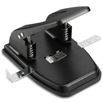Staples 2-Hole Punch 28 Sheet Capacity Black (26637-CC) 799825