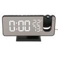 thumbnail image 1 of Reloj despertador digital LED Jadeshay proyección para Dormitorio Resistente, 1 of 8