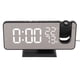 thumbnail image 2 of Reloj despertador de proyección digital LED Jadeshay radio FM Materiales ecológicos, 2 of 8