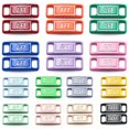 thumbnail image 2 of 1 par de cordones luminosos hebilla moda AF1 abalorios de zapatos cordones de Metal de calidad decoraciones que brillan en la noche zapatillas accesorios para zapatosChina Gao Jinjia LED, 2 of 2