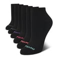 thumbnail image 1 of Reebok Chaussettes pour Femmes - Lot de 6 Chaussettes Sport Mini Mi-Mollet, Pointure Pointure : 4-10, Noir, 1 of 7