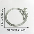 thumbnail image 5 of BQBQERT Floral Wreath Metal Cutting Dies for Scrapbooking Cards, Carbon Steel Embossing Stencils, Craft Album Decoration Tools, 5 of 12