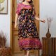 thumbnail image 2 of Vestido Corto de Verano de Encaje de Gran Tamaño Hasta Temperame Printi Manga Corta Cuello Redondo, Vestido Casual para las Mujeres, 2 of 6