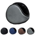 thumbnail image 3 of Lovskoo Man's Winter Earmuffs Foldable Solid Color Polar Fleece Ear Warmer Winter Keep Warm Behind-The-Head Earmuff Gray, 3 of 3