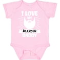 thumbnail image 3 of Inktastic I Love My Bearded Daddy for Fathers Day Boys or Girls Baby Bodysuit, 3 of 5