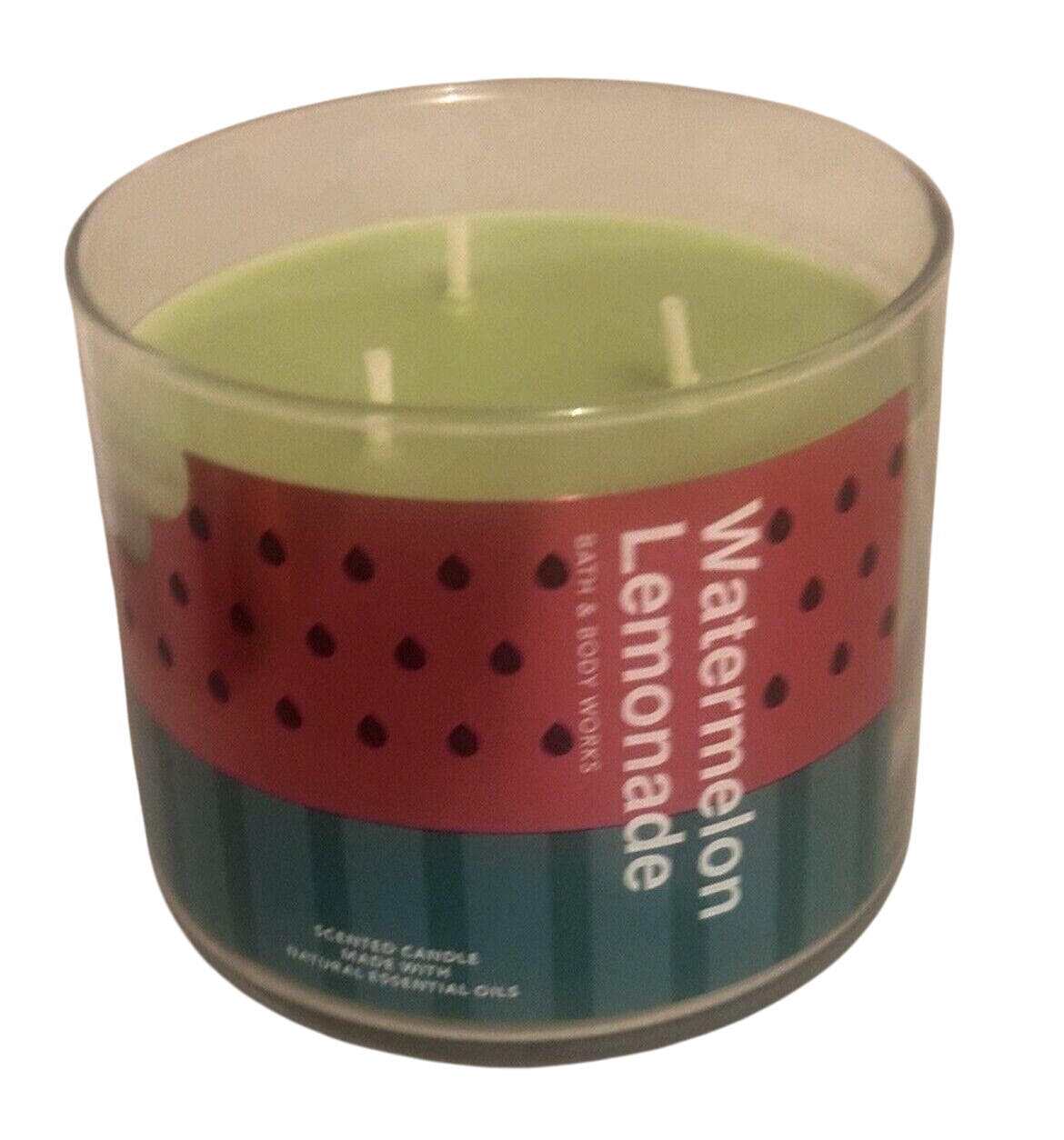 Bath and Body Works Watermelon Lemonade 3-Wick Scented Candle (14.5 OZ / 411 G)