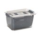 thumbnail image 2 of Contenedor Escurridor De Alimentos Frescos, Cesta De Almacenamiento De Frutas Y Verduras, Contenedor Organizador Para Refrigerador Scienceny HA026893-01, 2 of 7