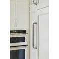 thumbnail image 2 of Amerock Cowrie 7-9/16 inch (192mm) Center-to-Center Polished Nickel Cabinet Pull, 2 of 6