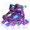 Purple, variant on Adjustable Inline Skates for Kids Teens with Light-Up Wheels, Gradient Color Smooth Glide