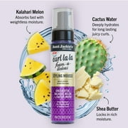 Aunt Jackies Curls & Coils Curl La La Foam-a-licious Styling Mousse, 8.5 fl oz
