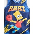 thumbnail image 2 of Bart Simpson Boys Basketball Jersey and Matching Shorts Set, 2-Piece, Sizes 4-12, 2 of 3