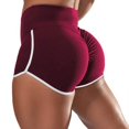 thumbnail image 1 of Pantalones Cortos para Correr Strade Fareast Limited Cintura Alta Levantamiento de Glúteos Rojo, 1 of 3