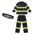 thumbnail image 2 of Tenue de Pompier pour Garçons, Déguisement d'Agent pour Garçons, Tenue de Pompier pour Enfants pour Fête, Spectacle, Performance, 2 of 4
