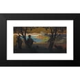 thumbnail image 2 of Henry Keller 18x11 Black Modern Framed Museum Art Print Titled - Mural Sketch, Pastoral Study, No. 1 (Before 1950), 2 of 5