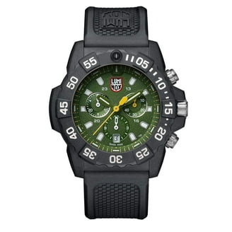 Luminox Men's Scott Cassell 44mm Black Silicone Band Polycarbonate