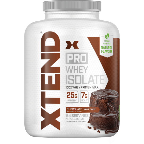 Xtend Pro 100 Whey Protein Isolate Powder with 7g BCAA & Natural
