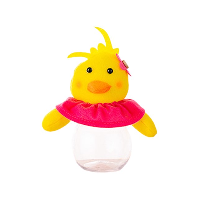 Dsscvnef Easter Ornament Cartoon Rabbit Shape Home Decorations Children's Gift Box Transparent Candy Jar