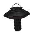 thumbnail image 3 of Sala de lámpara de luz de tienda, protector de cubierta de linterna colgante de jardín, sombra de campamento impermeable de servicio pesado, pantalla Negro, 3 of 8