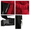 thumbnail image 3 of Triomphe Pet Backpack Outing Bag Carry Bag Dog Backpack Chest Bag, Red L, 3 of 5