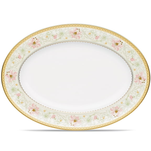 Noritake Blooming Splendor Medium Oval Platter