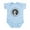 Sky Blue, variant on CafePress - Freya Rune Shield Infant Bodysuit - Baby Light Bodysuit, Size Newborn - 24 Months