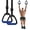 Blue, variant on Gymnastic Rings, Gymnastic Rings Equipment, Pull-up Gymnastic Rings, Home Gymnastic Rings no-Punch bar Lanyard for Training Workouts