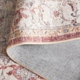 thumbnail image 5 of SAFAVIEH Arizona Alaia Medallion Polyester Runner Rug, Beige/Rust, 2'6" x 8', 5 of 7