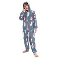 thumbnail image 5 of Vzayyk 4T-14Y Size Aviliable Cozy One-Piece Footless Sleeper Pajama Snowmen with Scarf, 5 of 8
