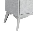 thumbnail image 4 of Nola Home 3-Drawer Dresser, Storage Cabinet For Bedroom 3 Drawers, Grey, 4 of 4