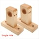 thumbnail image 5 of 2 Soportes de Madera Natural para Barra de Cortina, Resistentes para Montar en la Pared, para Barras de Puerta y Ventanas, Decoración del Hogar B, 5 of 6
