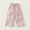 Pink, variant on ATOGUTA Girls Cargo Work Pants Elastic High Waist Wide Leg Jogger Streetwear Kids Pants Casual Loose Trousers Khaki, Size 3-13 Years