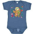 thumbnail image 3 of Inktastic Sloth Cute for Girls Girls Baby Bodysuit, 3 of 5
