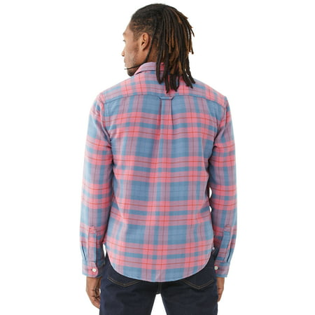 Free Assembly - Free Assembly Men's Two-Pocket Flannel Shirt - Walmart ...