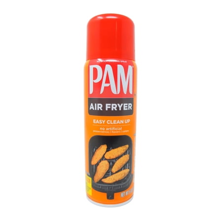Pam Air Fryer No-Stick Cooking Spray No Artificial Preservative, Flavors or Color (6 oz)