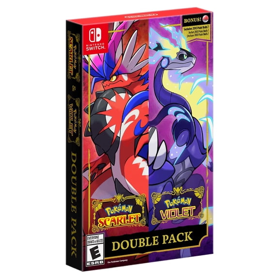 Pokemon Scarlet & Pokemon Violet Double Pack [Nintendo Switch]