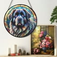 thumbnail image 6 of 89Bloom Newfoundland Window Hanging Stained Glass, Newfoundland Suncatchers for Windows Stained Glass, Stained Glass Dog suncatcher, Dog Stained Glass, 6 of 8
