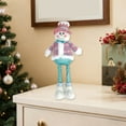 thumbnail image 6 of dajkiuy Long Leg Christmas Doll, Snowman Santa Claus Reindeer Standing Home Decorations Doll for Holiday Winter Home Decoration, 6 of 6