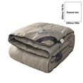 thumbnail image 3 of Hotel Duvet | White Down Warm Quilt | Thickened Winter & Spring/Fall Comforter | 200x150cm Size | Lightweight & Breathable | 1 Piece, 3 of 6