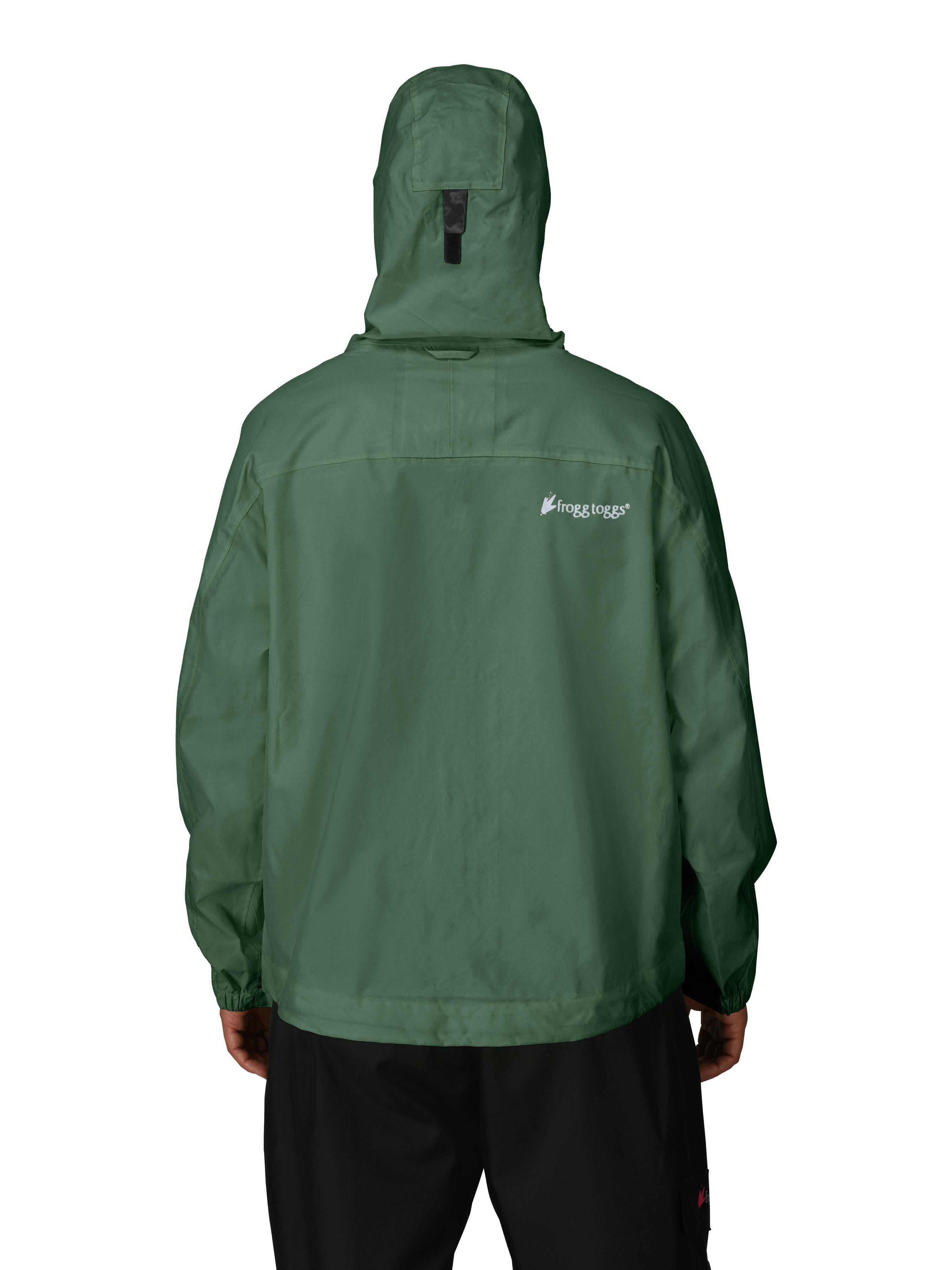 Frogg Toggs Stormwatch Rain Jacket Green, XL-2X Jordan Ubuy