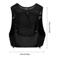 thumbnail image 3 of Mochila Hidratación para Exteriores Chaleco Correr Transpirable Ciclismo, 3 of 9