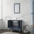 thumbnail image 3 of Goodyo 30" Gray Bathroom Vanity and Sink Combo Modern Drop in Bathroom Cabinet wth Mirror and Drain, 3 of 5