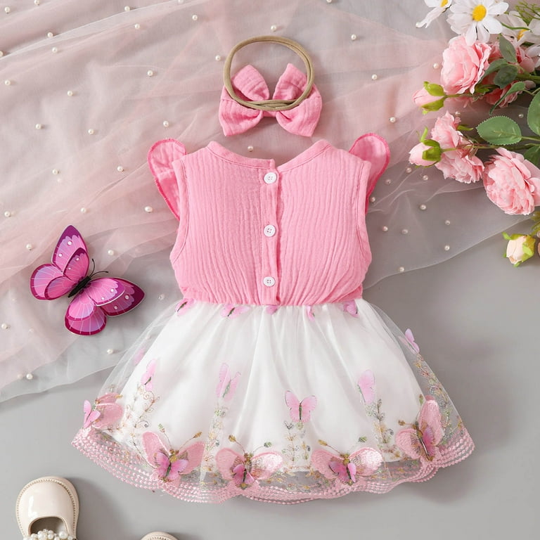 strapless open back dress Petite Pink Ditsy Floral Benita Mini Dress