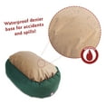 thumbnail image 5 of Majestic Pet Poly/Cotton Bagel Pet Bed for Dogs, Calming Dog Bed Washable, Medium, Green, 5 of 6
