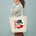 thumbnail image 5 of CafePress - Humbug Scrooge Tote Bag - Unisex Canvas Tote Bag, Beige, 1-Piece, 5 of 9