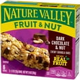 thumbnail image 4 of Nature Valley Chewy Fruit and Nut Granola Bars, Dark Chocolate Nut, 6 Bars, 7.4 OZ, 4 of 15