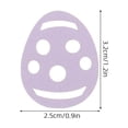 thumbnail image 2 of Colorful Paper Confetti for Decor Easter Party Supplies Set 100 Pcs, 2 of 8