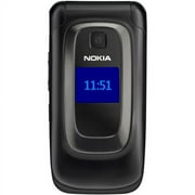 NOKIA 6085 - BLACK CELLULAR FLIP CELL PHONE AT&T T-MOBILE