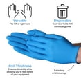 thumbnail image 4 of VGuard A18A13 Chemo Nitrile Exam Gloves - 1 Box 100CT Large 4mil Nitrile Gloves, 4 of 6
