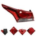 thumbnail image 4 of Fits For Hyundai Accent 2018 2019 2020 Halogen Tail Light Assembly Rear Brake Stop Lamp Red Housing Left Driver Side, 4 of 19